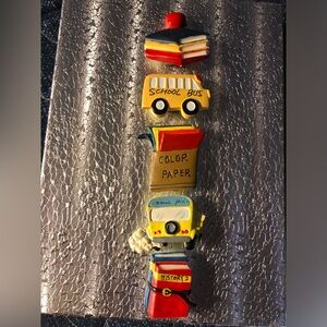 Colorful Teacher-Themed Button Covers